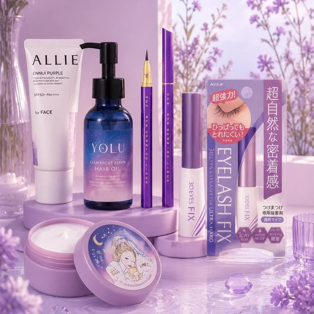 The Purple Beauty Trend: Japanese & Korean Beauty Favourites to Try