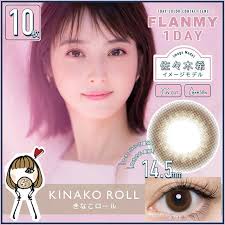 FLANMY 1Day Contact Lenses 10Pcs (KINAKO ROLL)-2.00