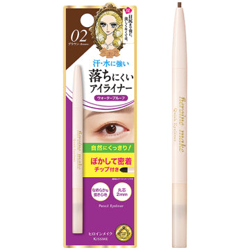 KISSME Heroine Make Quick Eyeliner Pencil #02Brown 0.10g