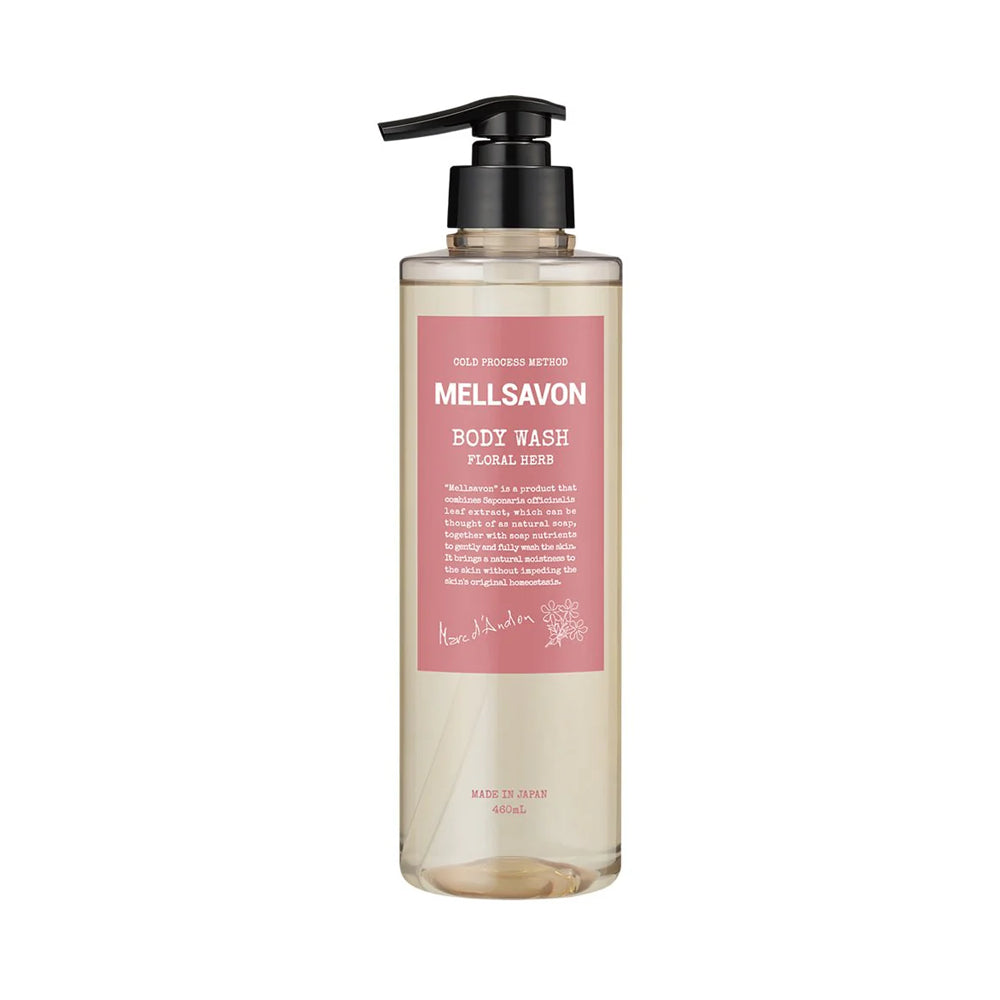 MELLSAVON Body Wash Floral Herb 460ml