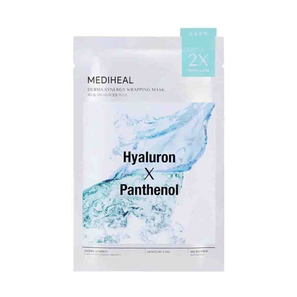 MEDIHEAL Dermashinasy Wrapping Mask Moisture (Hyaluron x Panthenol) 4Pcs