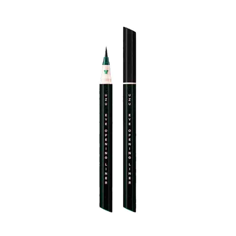 UZU By FLOWFUSHI Eye Opening Liquid Eyeliner 7 Shades Of Black #Green Black
