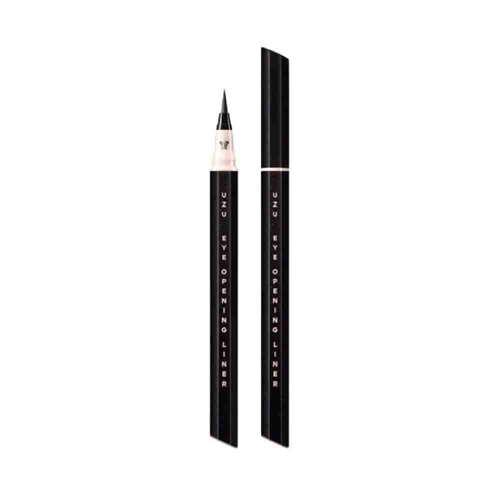 UZU By FLOWFUSHI Eye Opening Liquid Eyeliner 7 Shades Of Black #Metallic Black