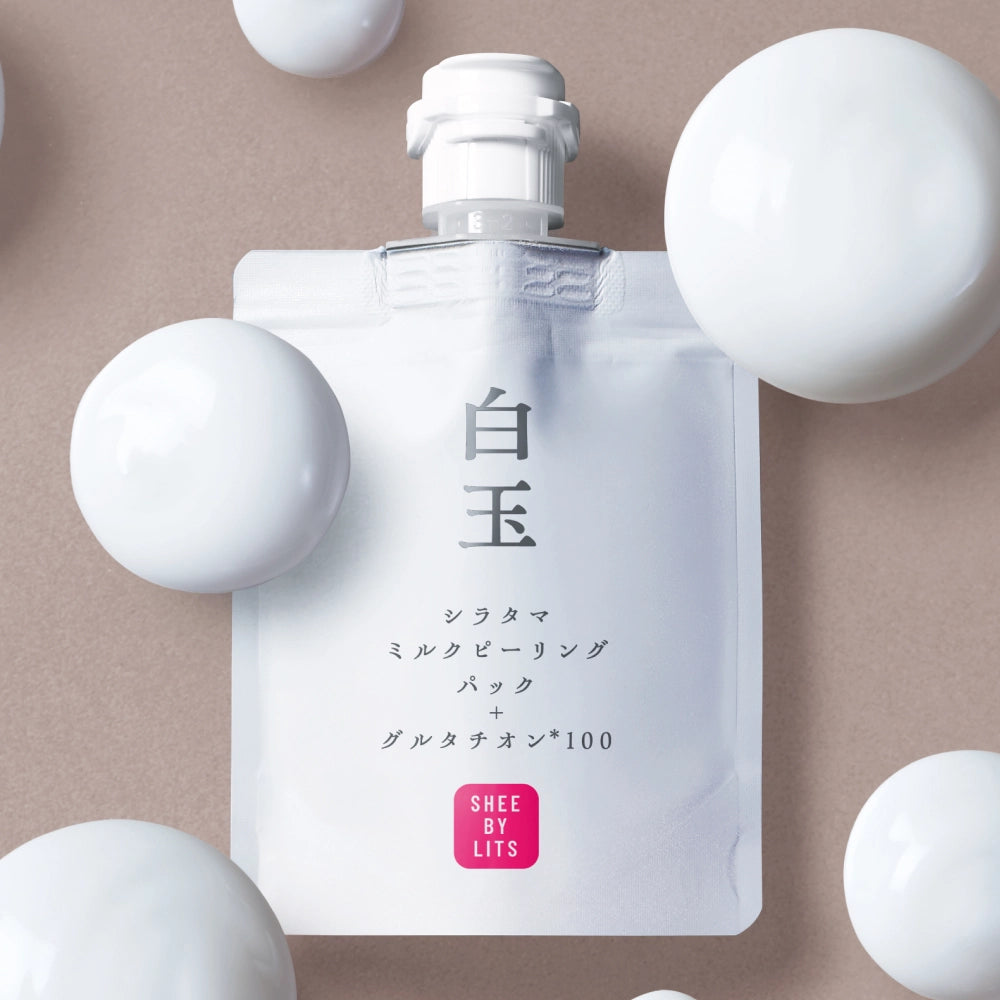 SHEE BY LITS Shiratama Milk Peeling Pack (Rinse-off Type) 100g