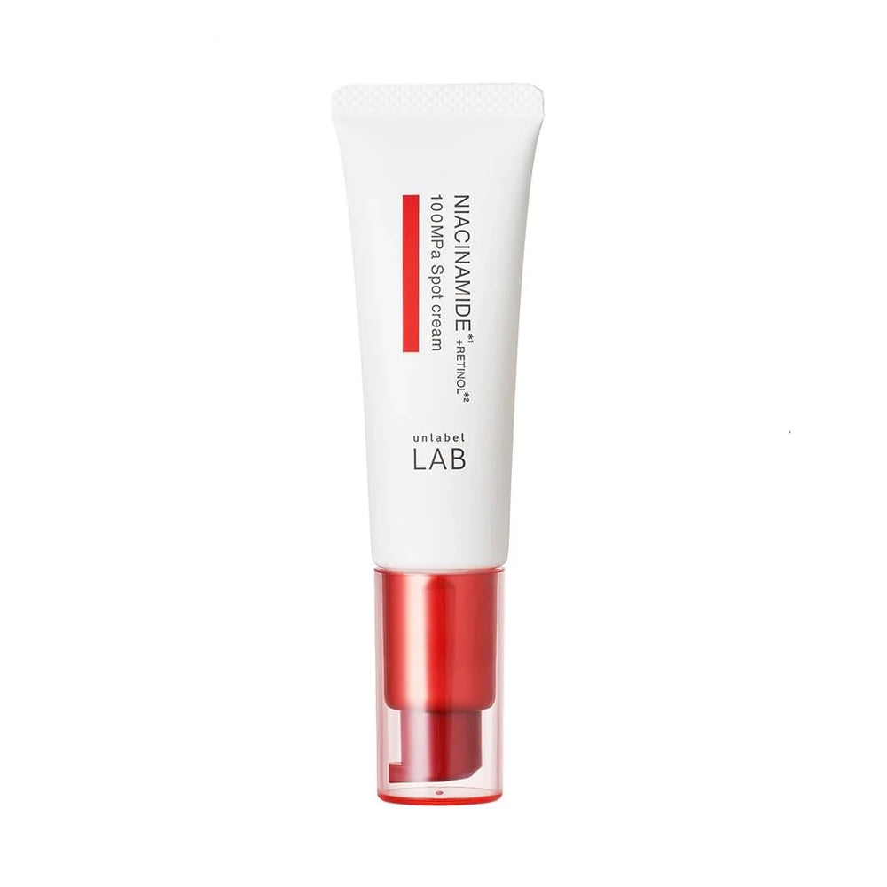 UNLABEL LAB Niacinamide+Retinol Brightening & Anti-Wrinkle 100MPa Spot Cream 20g