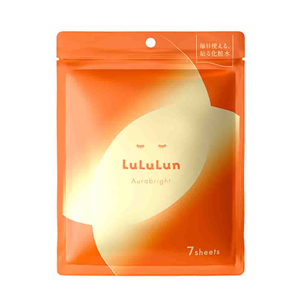 LULULUN Aurabright Face Mask 7 Sheets