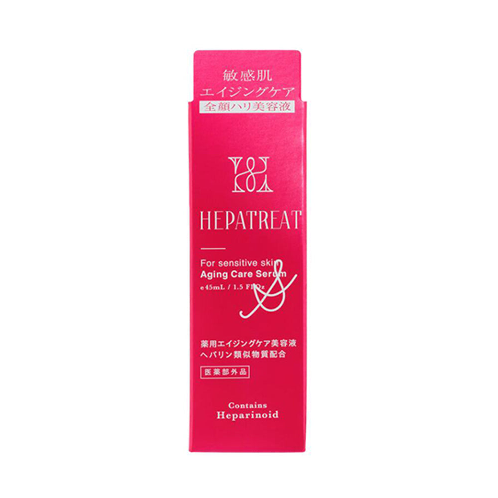 Contains Heparinoid Hepatreat For Sensitive Skin Anti-Aging Care Serum 45ml