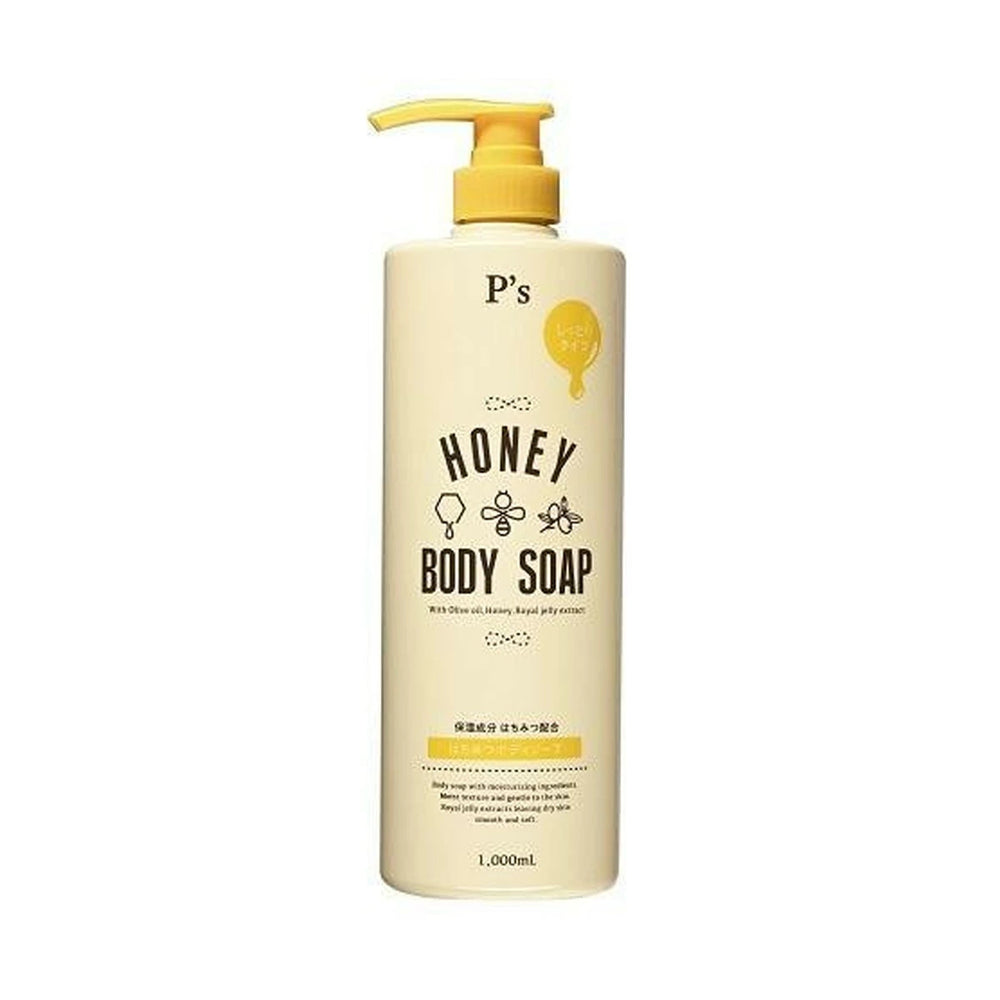 P's Honey Moisturizing Body Wash 1000ml