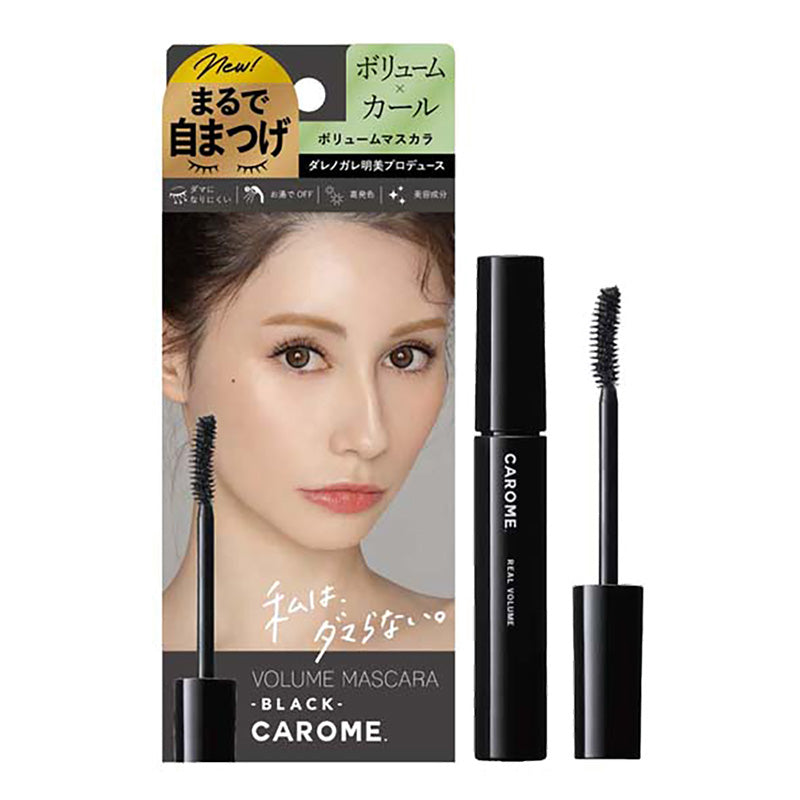 CAROME. Real Volume Curling Mascara Black 6ml