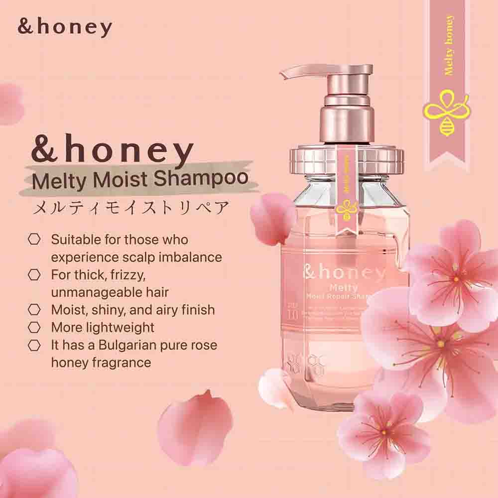 &HONEY Melty Moist Repair Shampoo 1.0 440ml