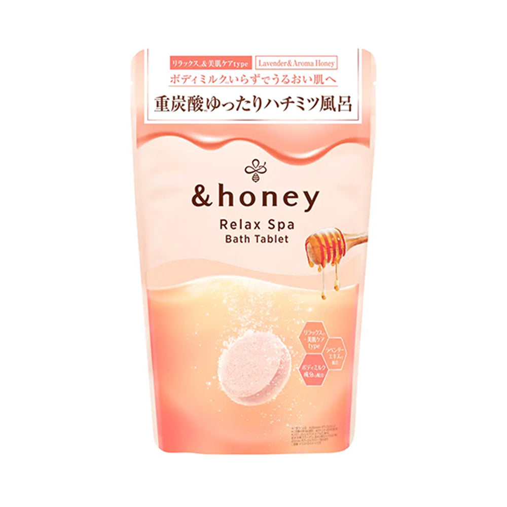 &honey Relax Spa Bath Tablet (Lavender & Aroma Honey) 6Tablets