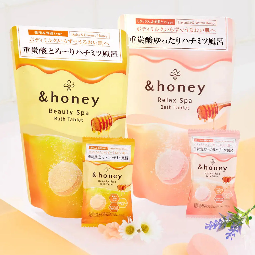 &honey Relax Spa Bath Tablet (Lavender & Aroma Honey) 6Tablets
