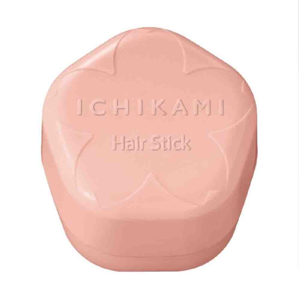 Kracie ICHIKAMI Anti-Frizz Hair Fix Stick with Sakura Essence 13g