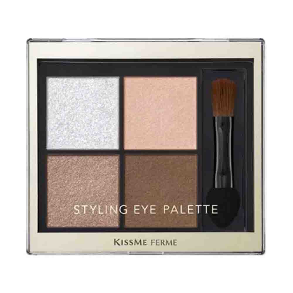 Kiss Me FERME Styling Eye Color Palette 01 Maison Beige 4.8g