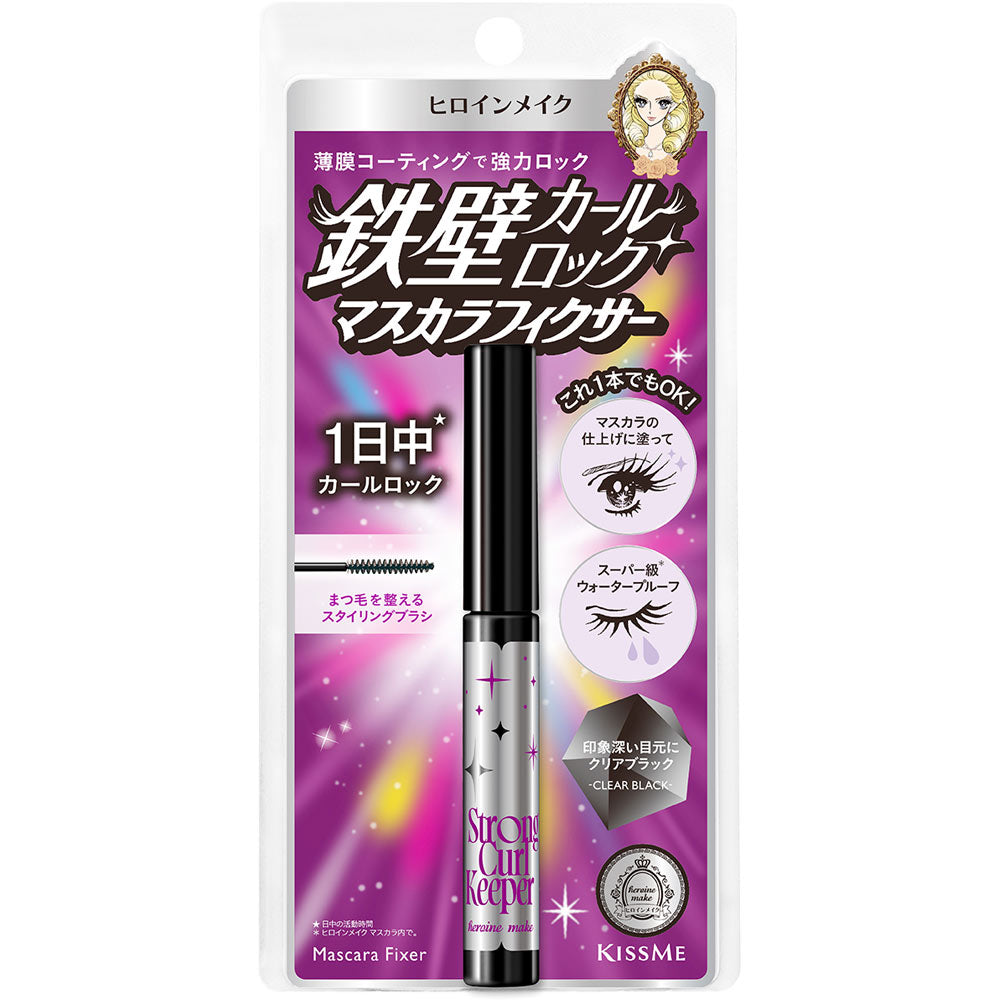 KISS ME Heroine Make Waterproof Strong Curl Keeper 02 Clear Black 4g