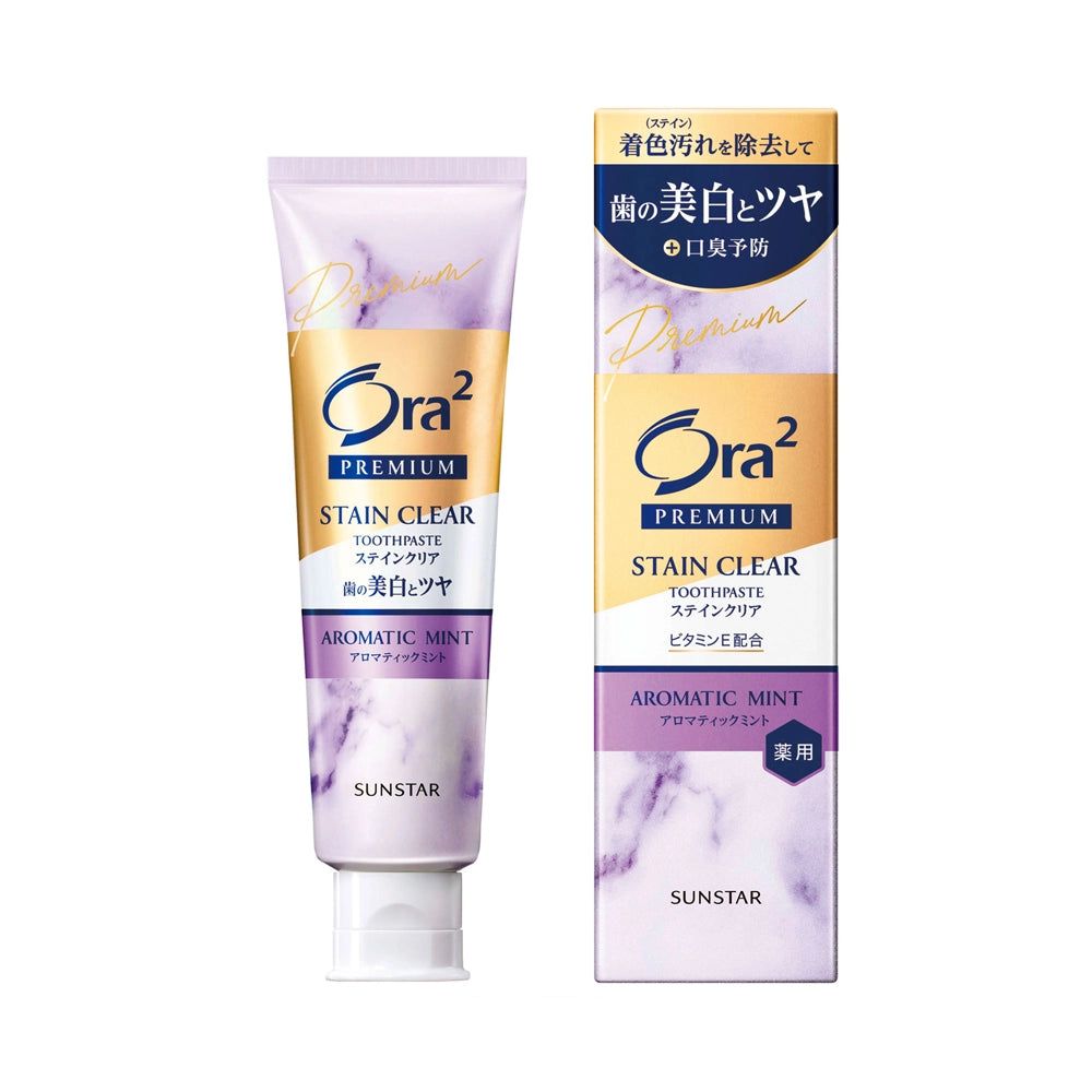 SUNSTAR Ora2 Premium Stain Clear Paste (Aromatic Mint) 100g