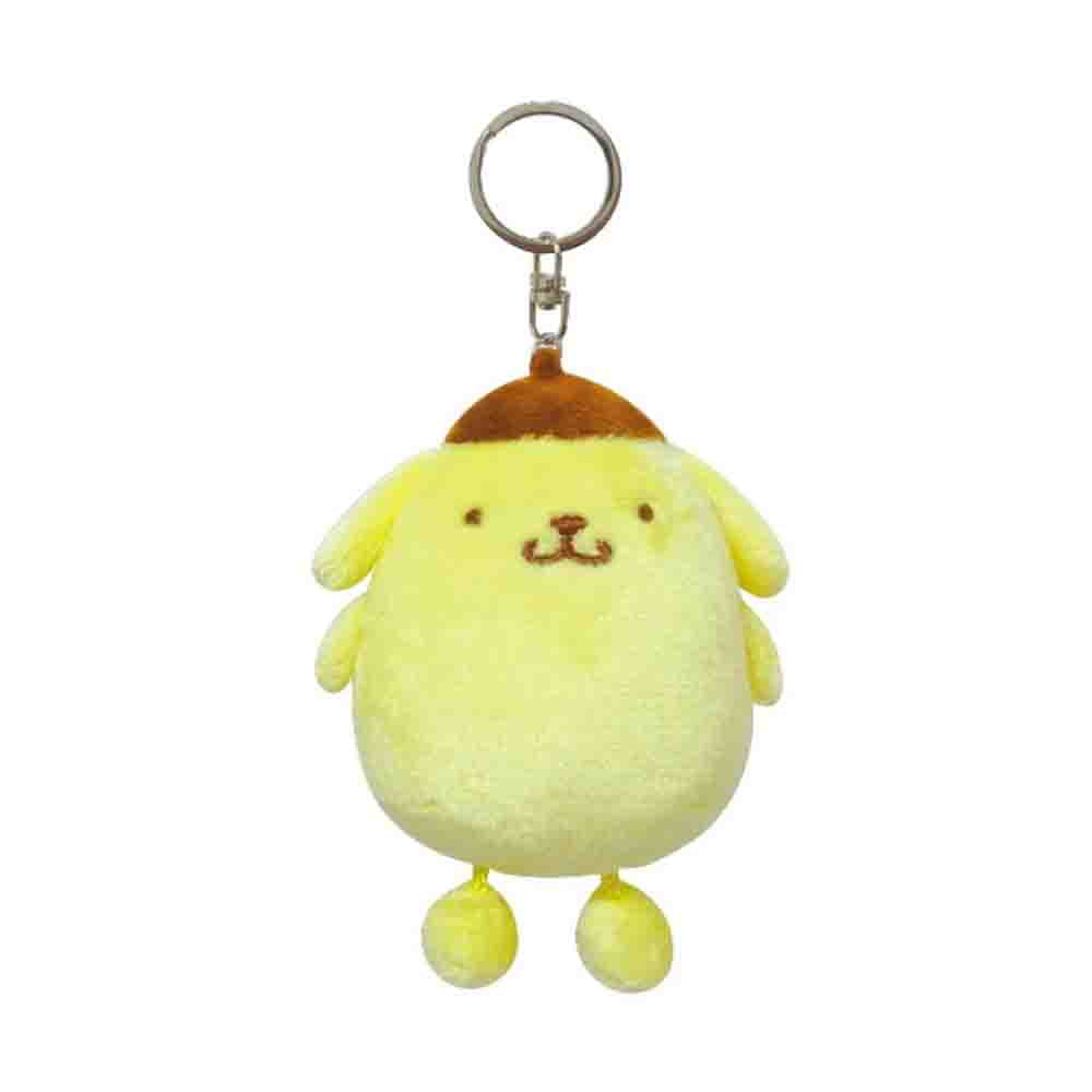 SANRIO (Dangling Legs Series) Keychain Mascot - Pom Pom Purin