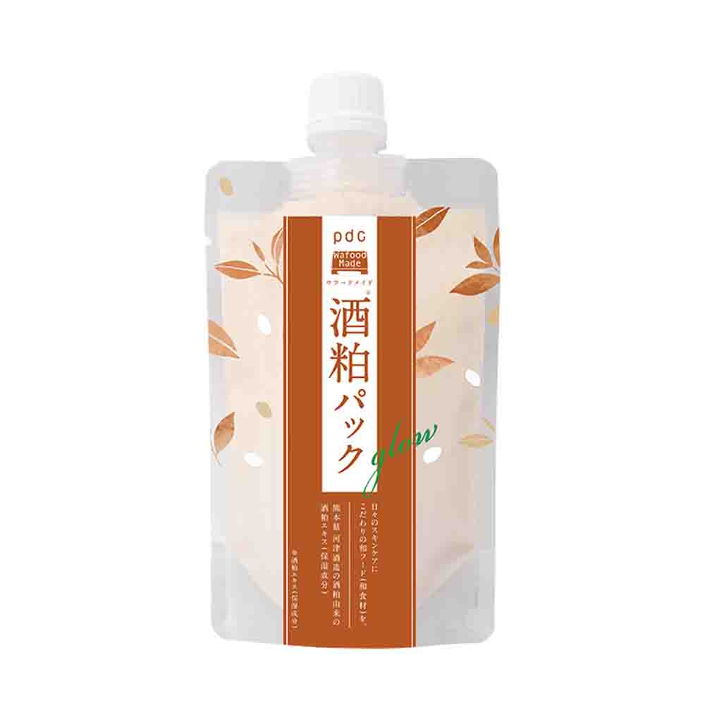 PDC Wafood Made Sake Lees Glow Mask (Black Tea Scented) 170g