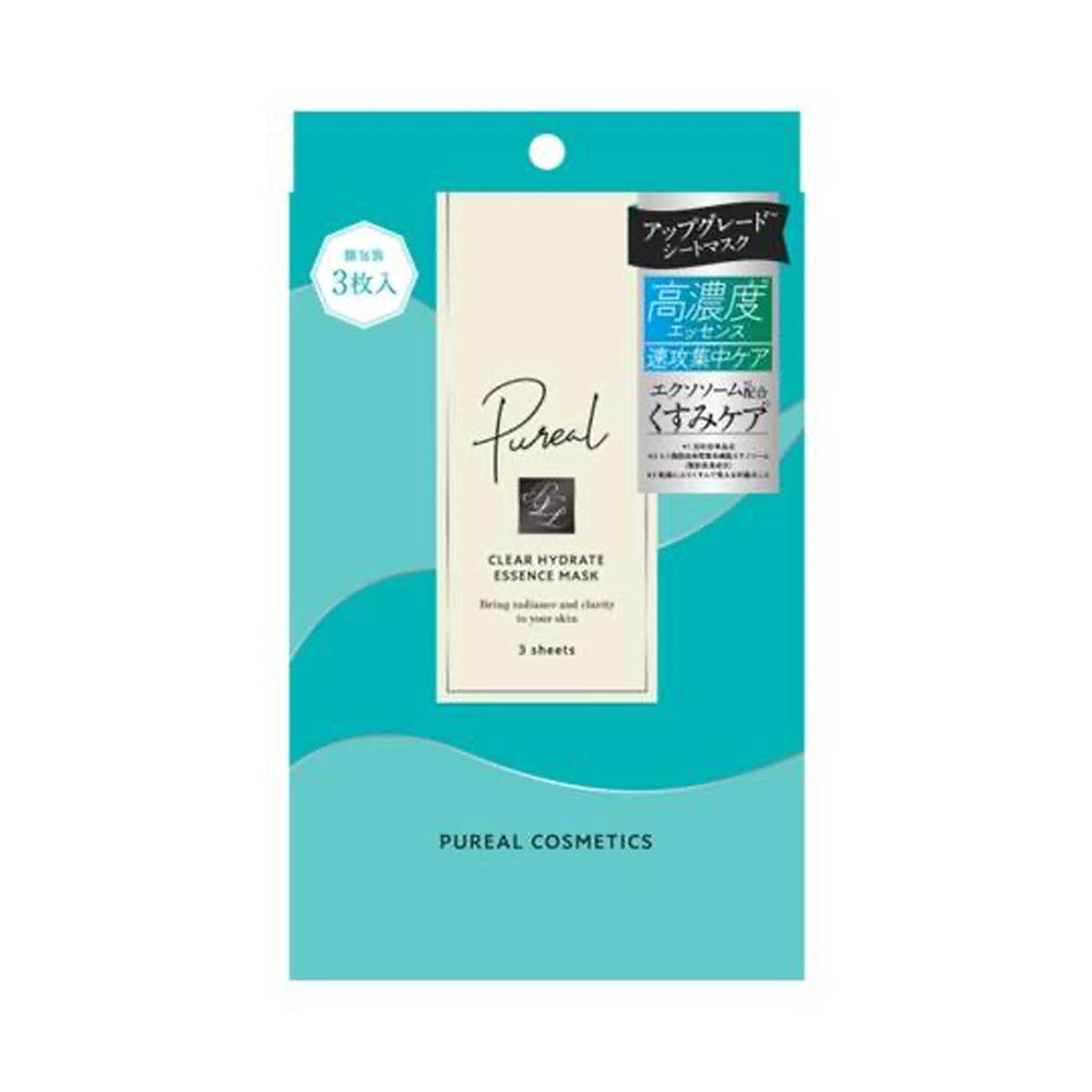 Pureal Clear Hydrate Essence Mask (Sedative Care) 3 Sheets
