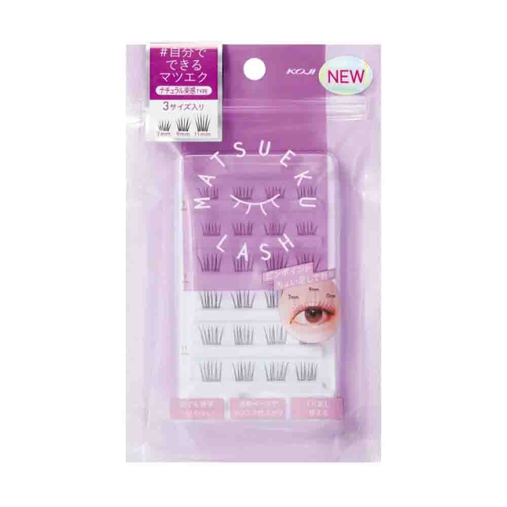 KOJI Matsueku Lash Fake Eyelashes No.3 Natural Bundle Type
