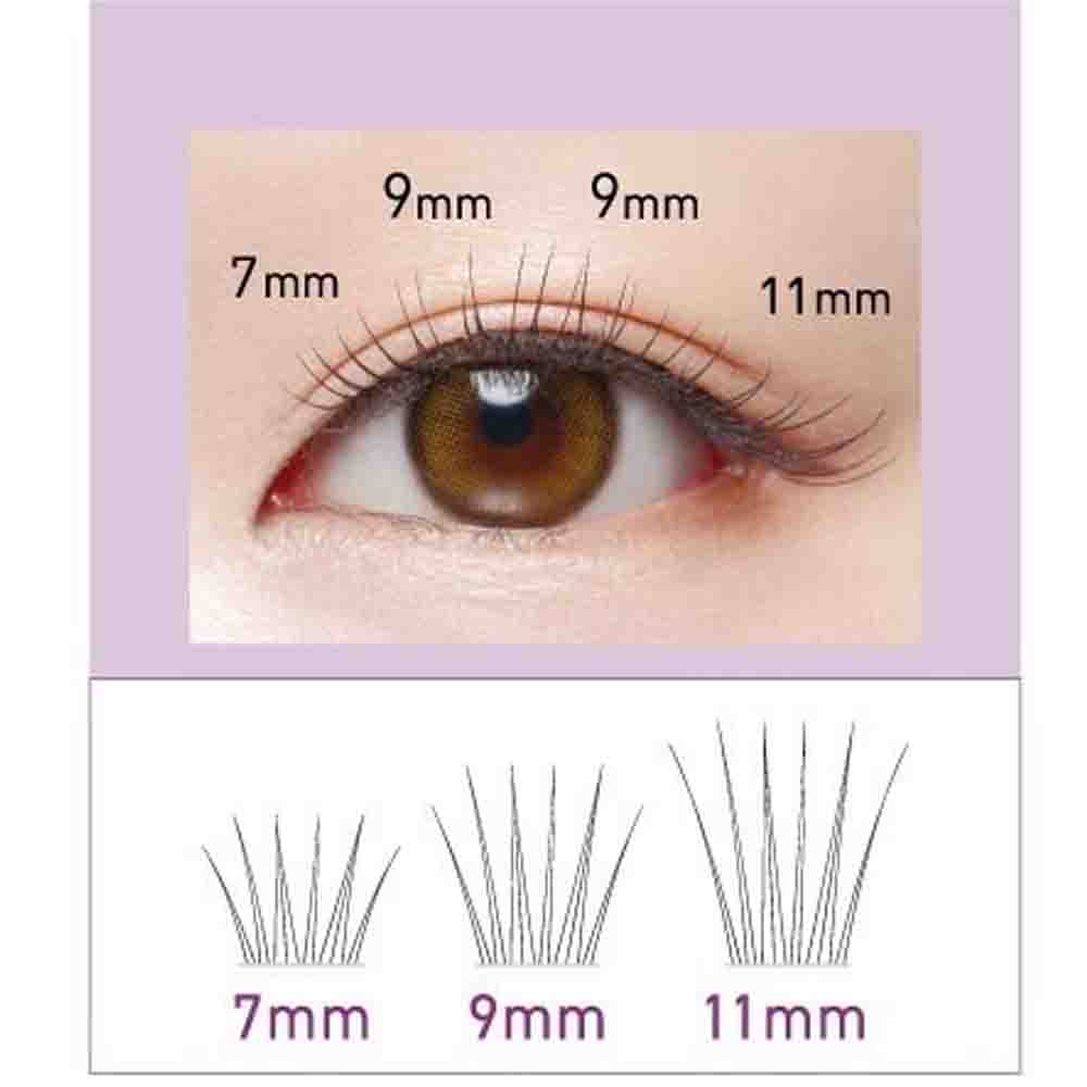 KOJI Matsueku Lash Fake Eyelashes No.3 Natural Bundle Type