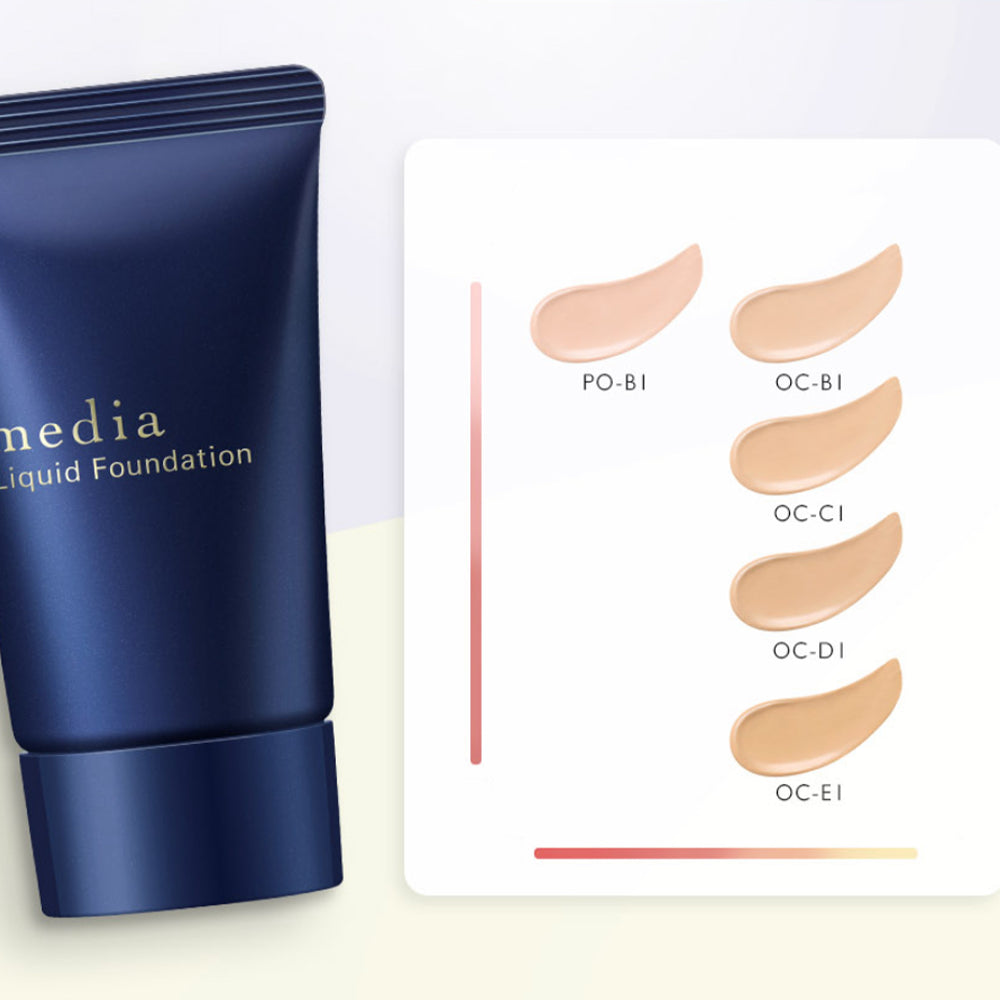 KANEBO Media Brightening & Pore-Blurring Liquid Foundation OC-B1