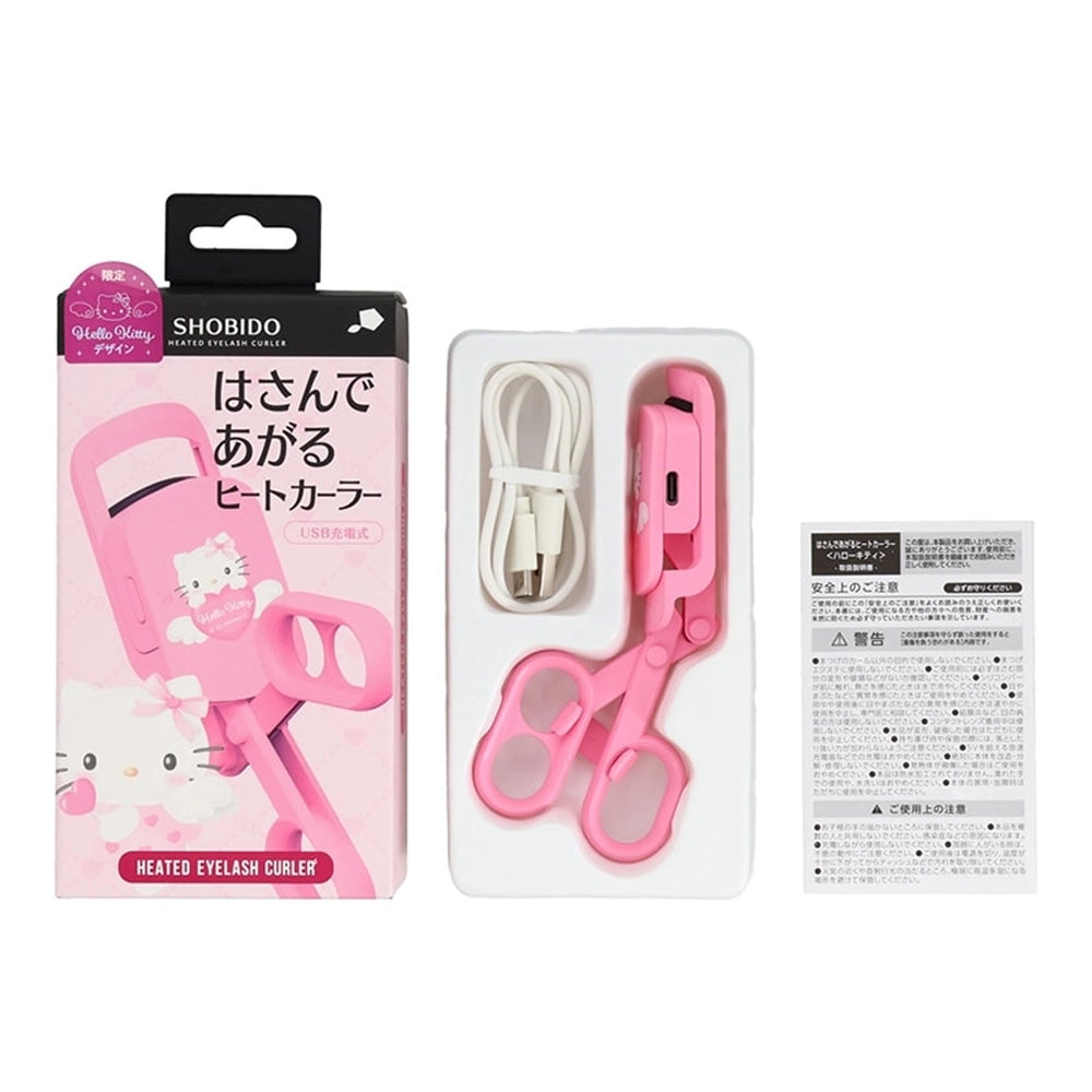 SHOBIDO Hello Kitty Heated Eyelash Curler (USB Rechargeable)