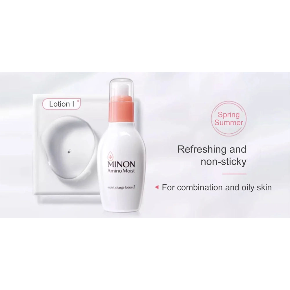 MINON Amino Moist Sensitive Skincare Set - Cleanser, Lotion & Mask