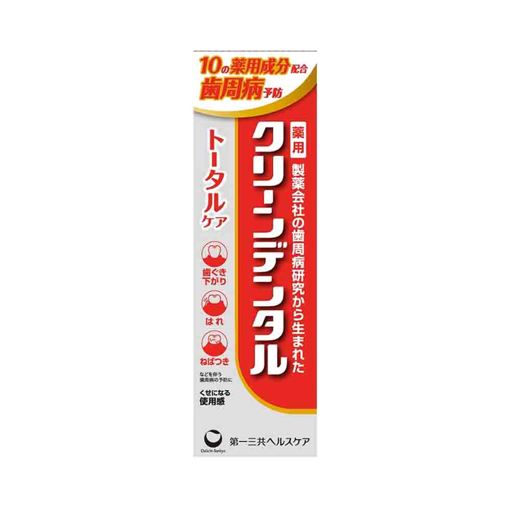 Daiichi Sankyo Healthcare Medicated Clean Dental Total Care 150g