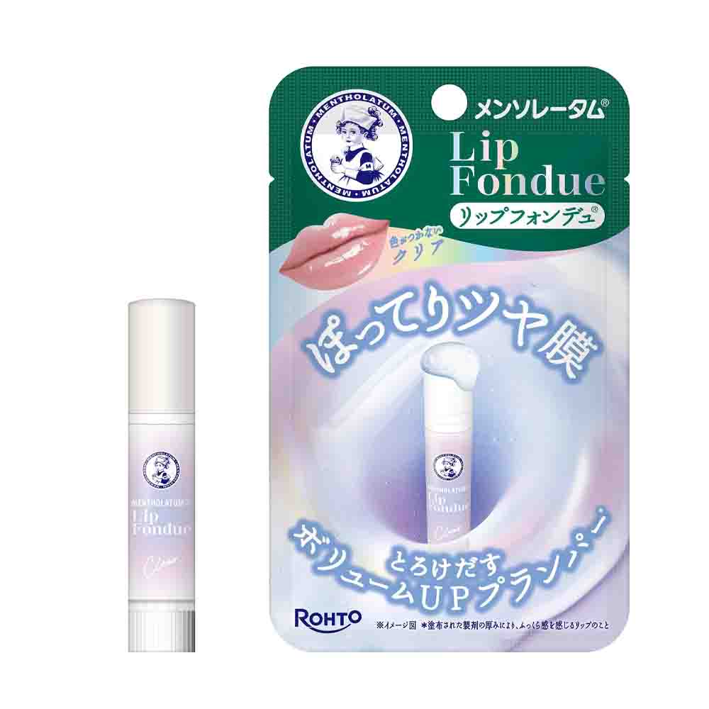 ROHTO Mentholatum Lip Fondue Clear Lip Balm 4.2g