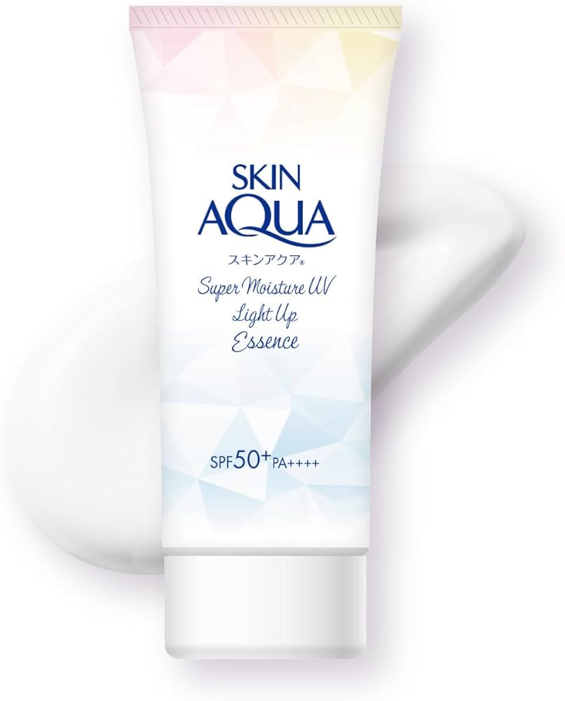 ROHTO SKIN AQUA Super Moisture UV Light Up Essence SPF50+ PA++++ 70g
