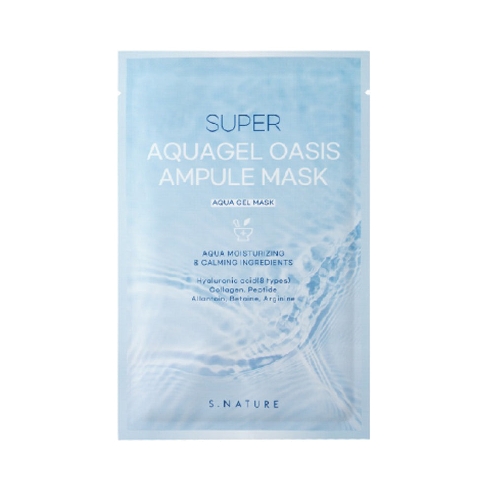S.NATURE Super Aqua Gel Oasis Ampule Mask 5pcs