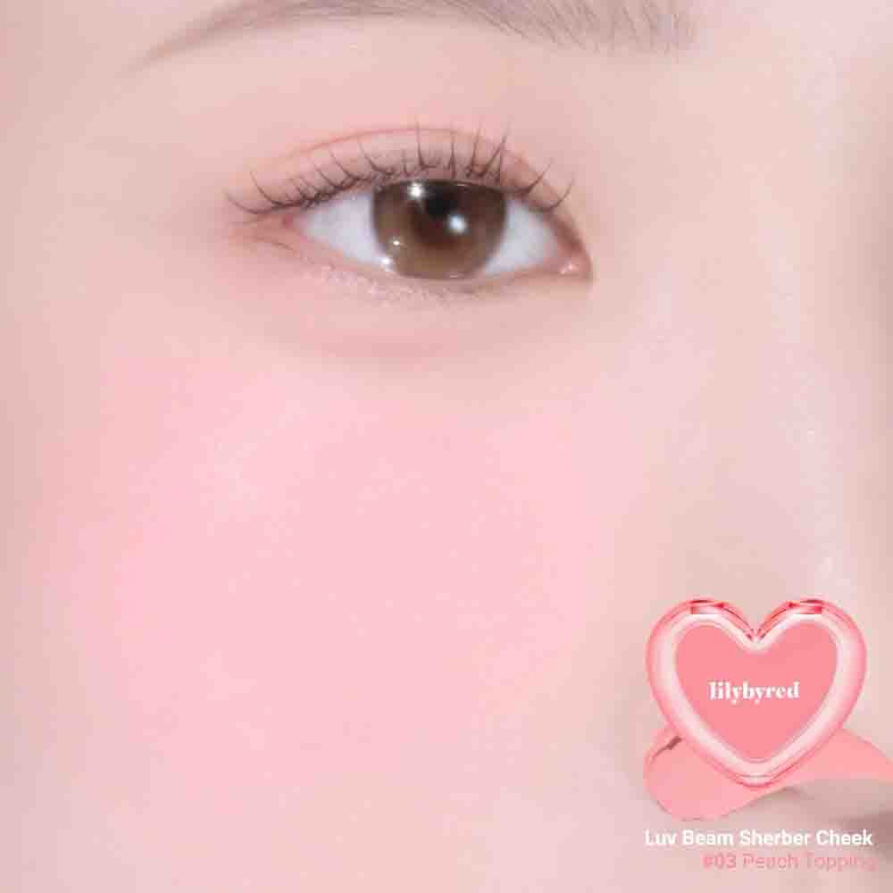 LILYBYRED Luv Beam Sherbet Cheek #03 PEACH TOPPING