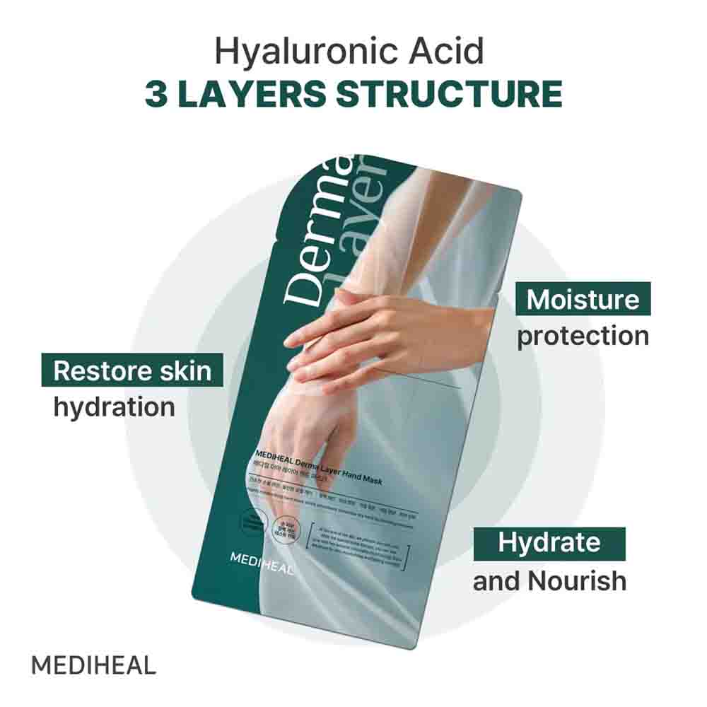 MEDIHEAL Derma Layer Hand Mask 5Pair