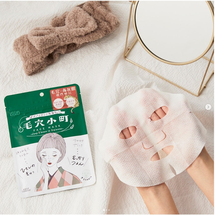 KOSE Clear Turn Keana Pore Komachi Mask 7 pieces