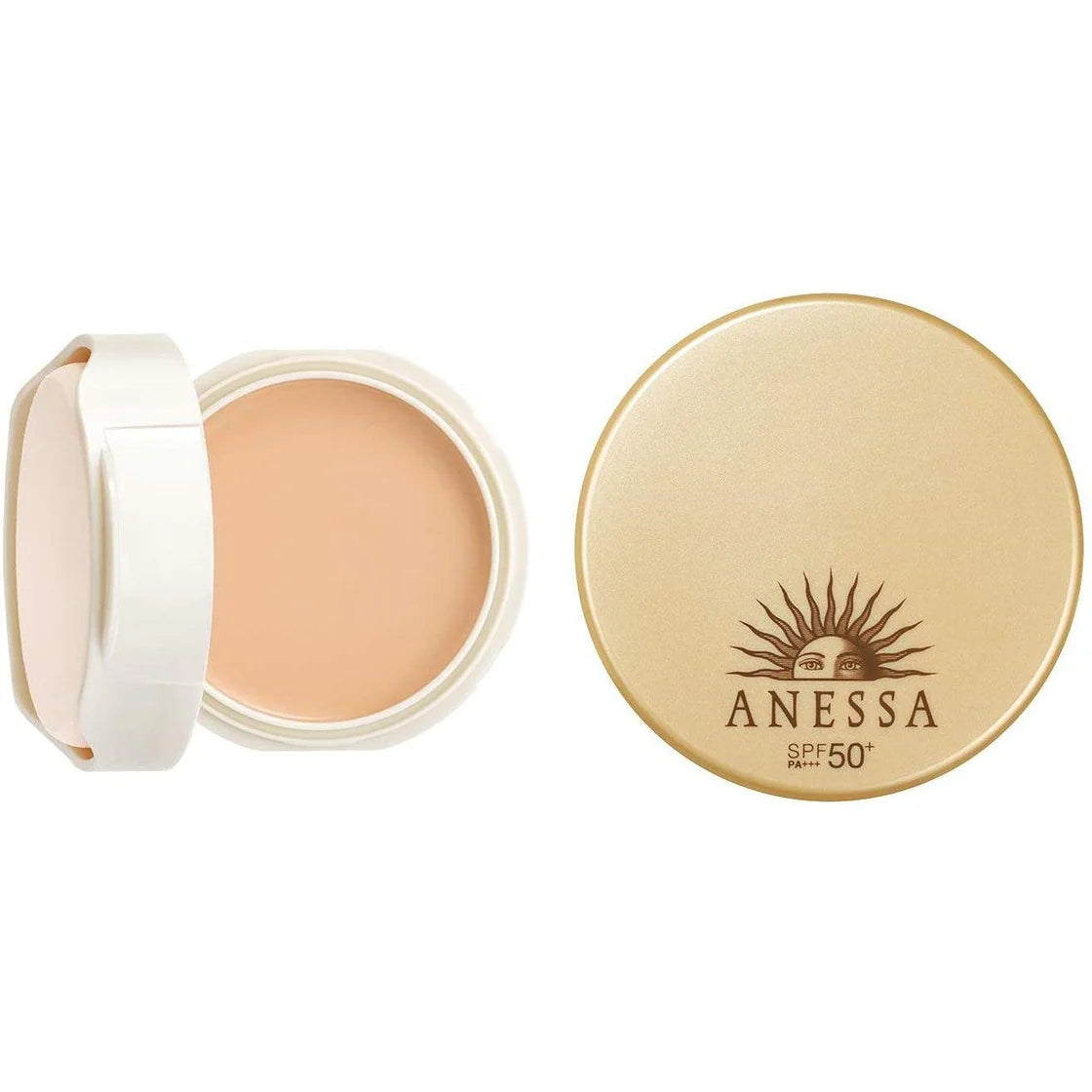 SHISEIDO Anessa All-In-One Beauty Pact UV Powder Foundation SPF50+ PA++++ 10g #1 Ochre
