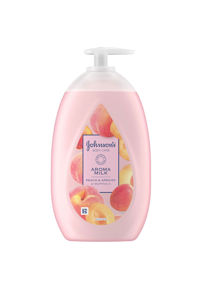 JOHNSON Peach and Apricot Body Care Lasting Moisture Aroma Milk 500ml