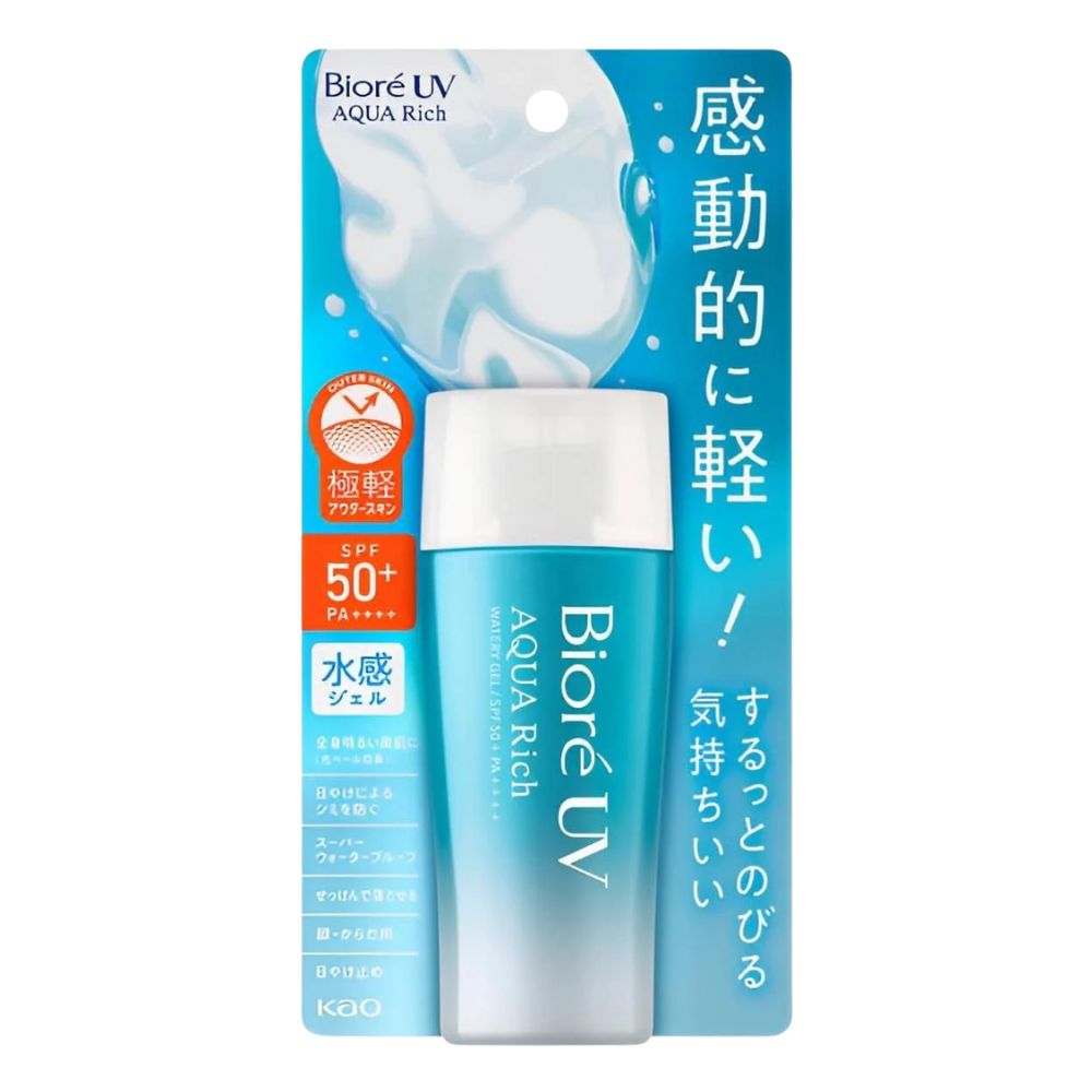 KAO Biore UV Aqua Rich Watery Gel SPF50+PA++++ 70g (New Version)