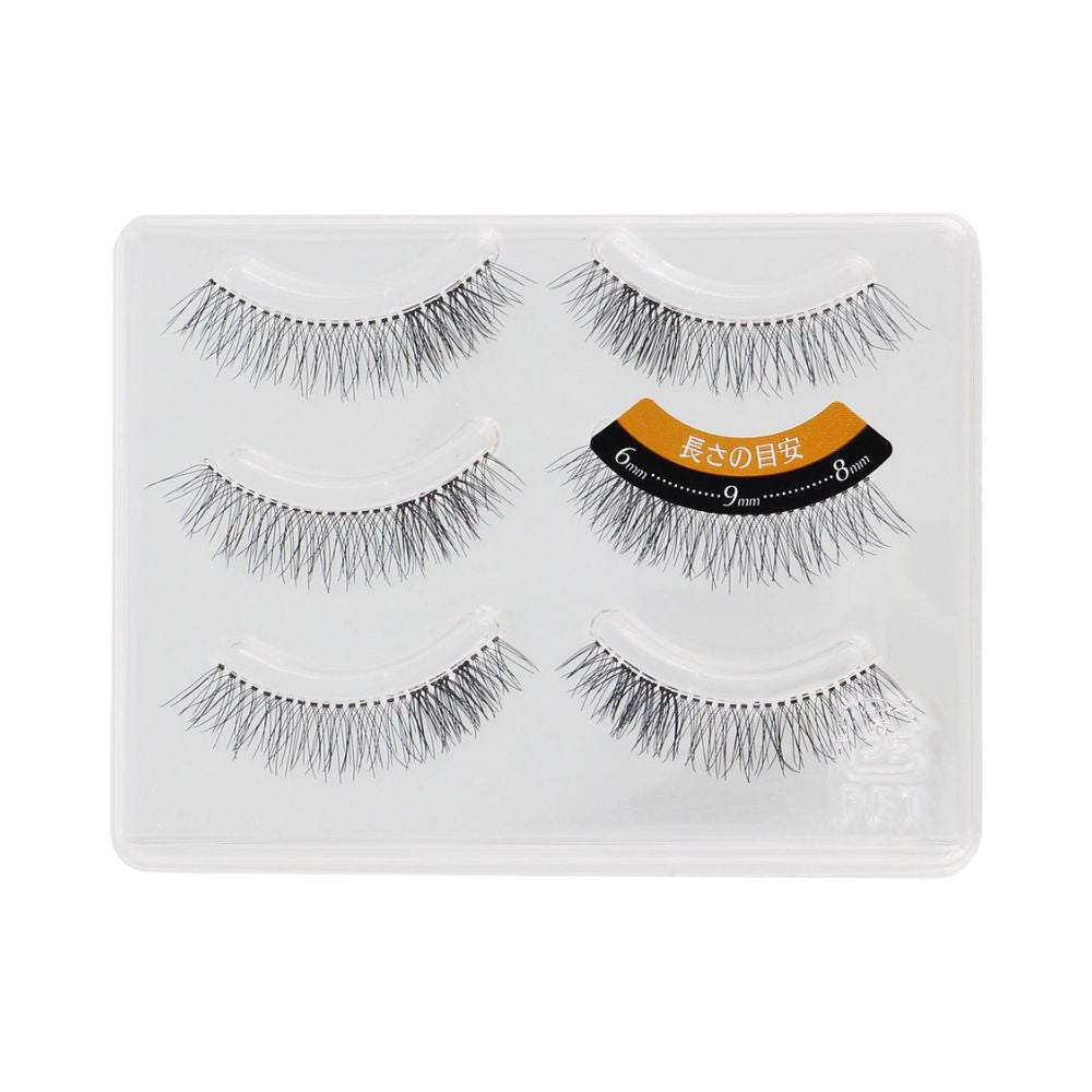 KOJI HONPO 3D Eyes False Eyelashes 02 Natural Cross