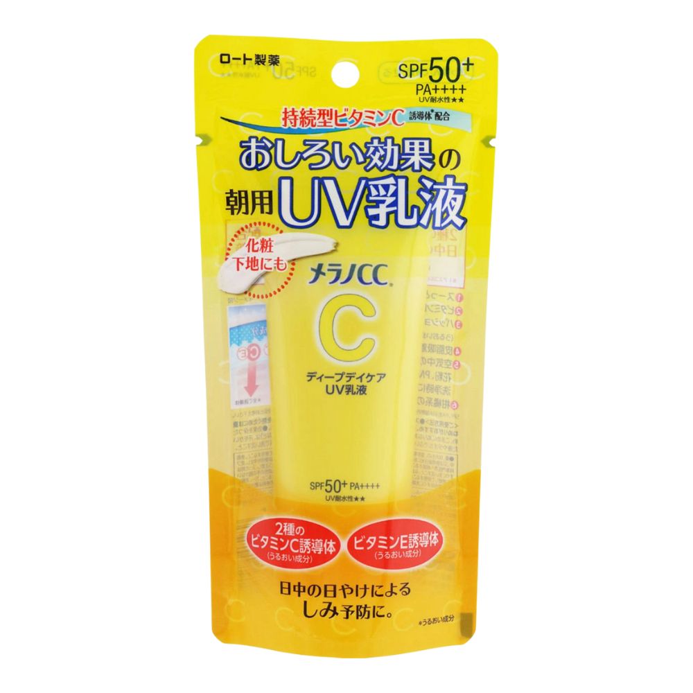 ROHTO Mentholatum Melano CC Vitamin C Deep Daycare UV Lotion SPF 50+ PA++++ 50g