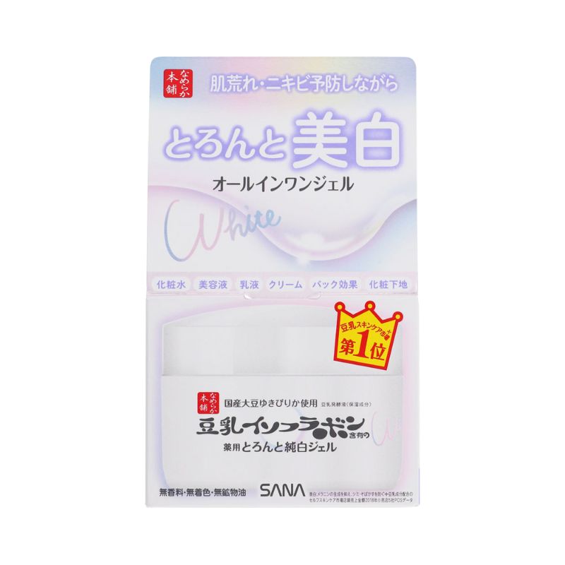 SANA Nameraka Honpo Medicated Whitening Gel 100g