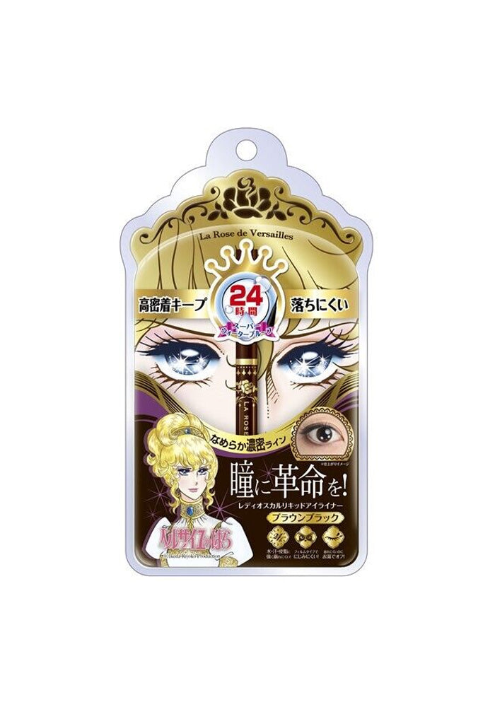 THE ROSE OF VERSAILLES Lady Oscar Liquid Eyeliner - Deep Black
