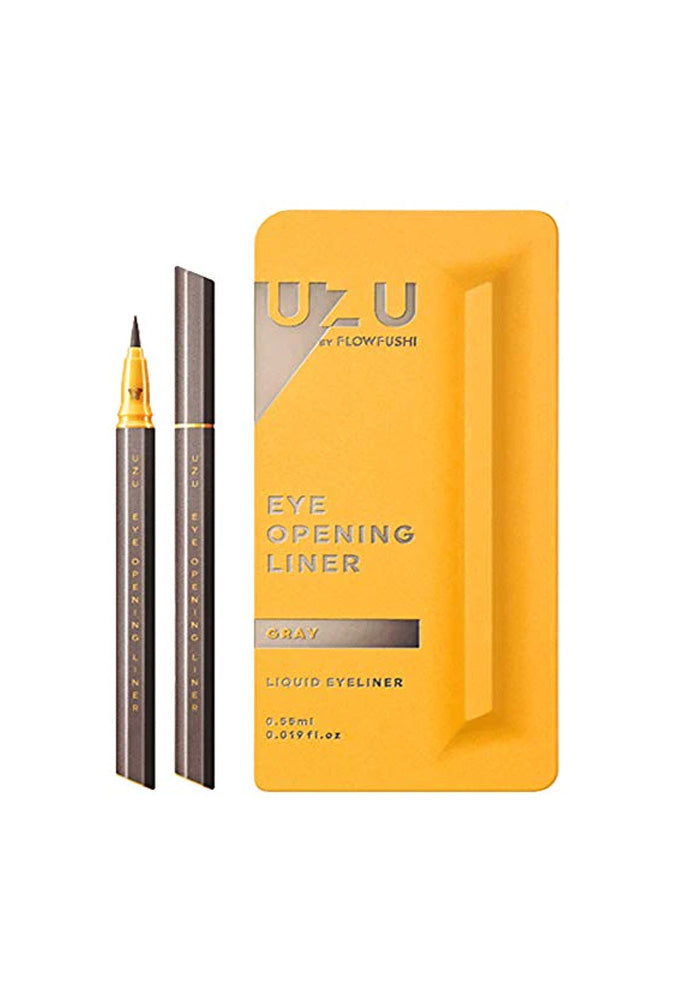 UZU By FLOWFUSHI Eye Opening Liquid Eyeliner #Grey