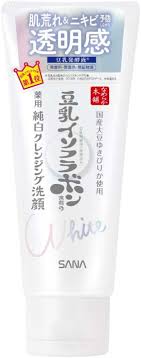 SANA Nameraka Honpo Medicated Soy Milk Whitening Face Wash 150g