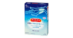 KAO MegRhythm Carbonation Soften Gel Leg Patch Lavender Mint 6 sheets