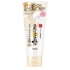 SANA Nameraka Honpo Soya Milk Wrinkle Care Cleansing Face Wash 150g