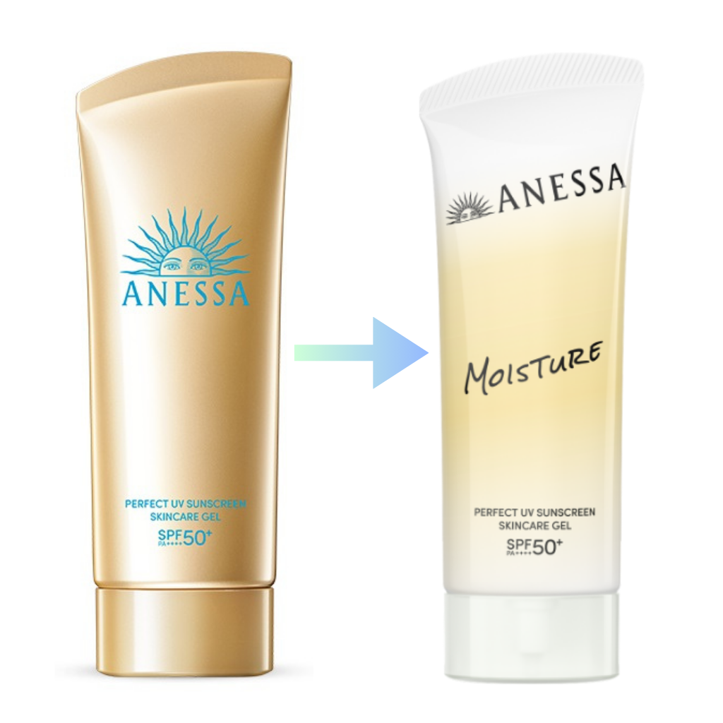SHISEIDO ANESSA Moisture Perfect UV Sunscreen Skincare Gel SPF50+PA++++ 90g