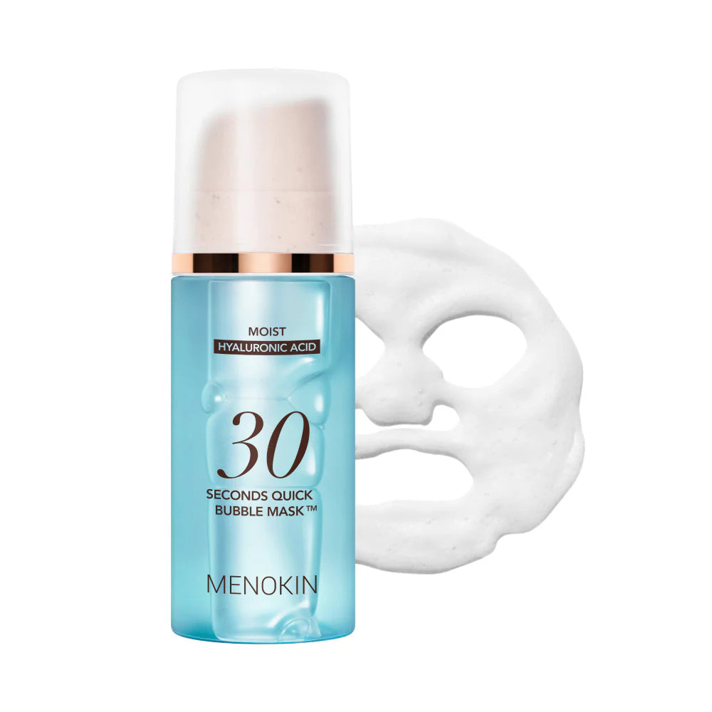 MENOKIN 30 Seconds Quick Bubble Mask #Moist 95ml