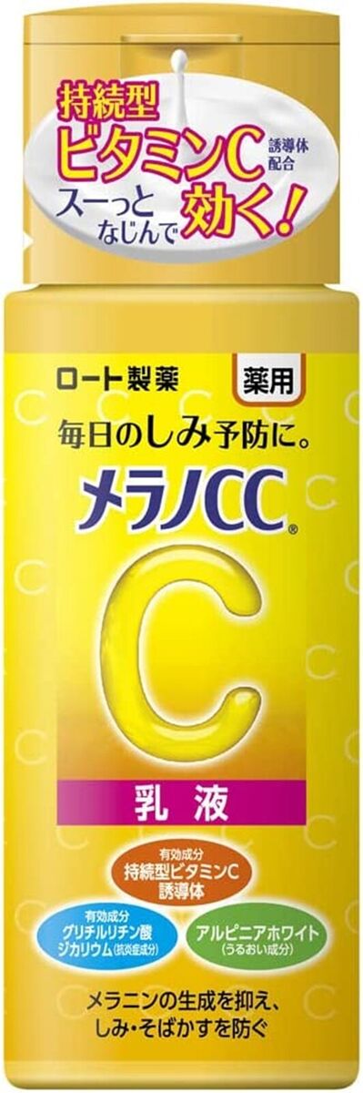 ROHTO Mentholatum Melano CC medicated Brightening Milk 120ml