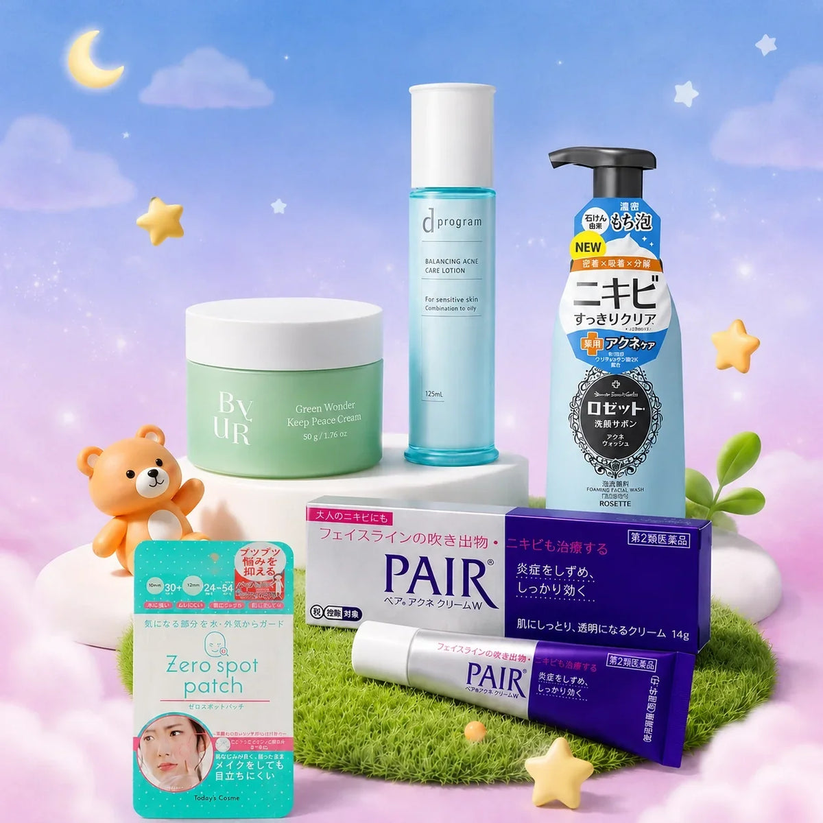 Japanese Acne Skincare Routine: A Simple 5-Product Guide